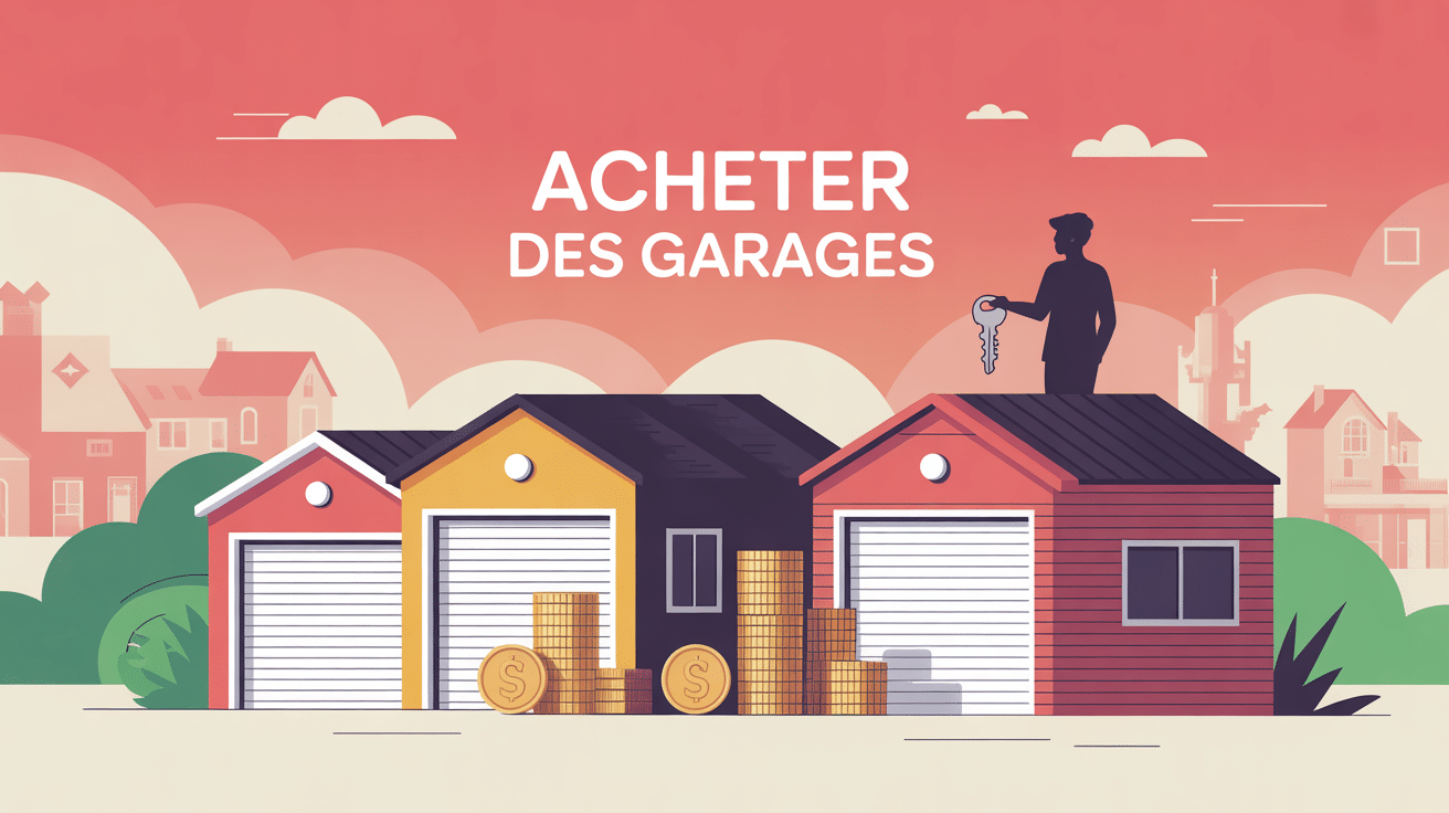 illustration investir acheter des garages
