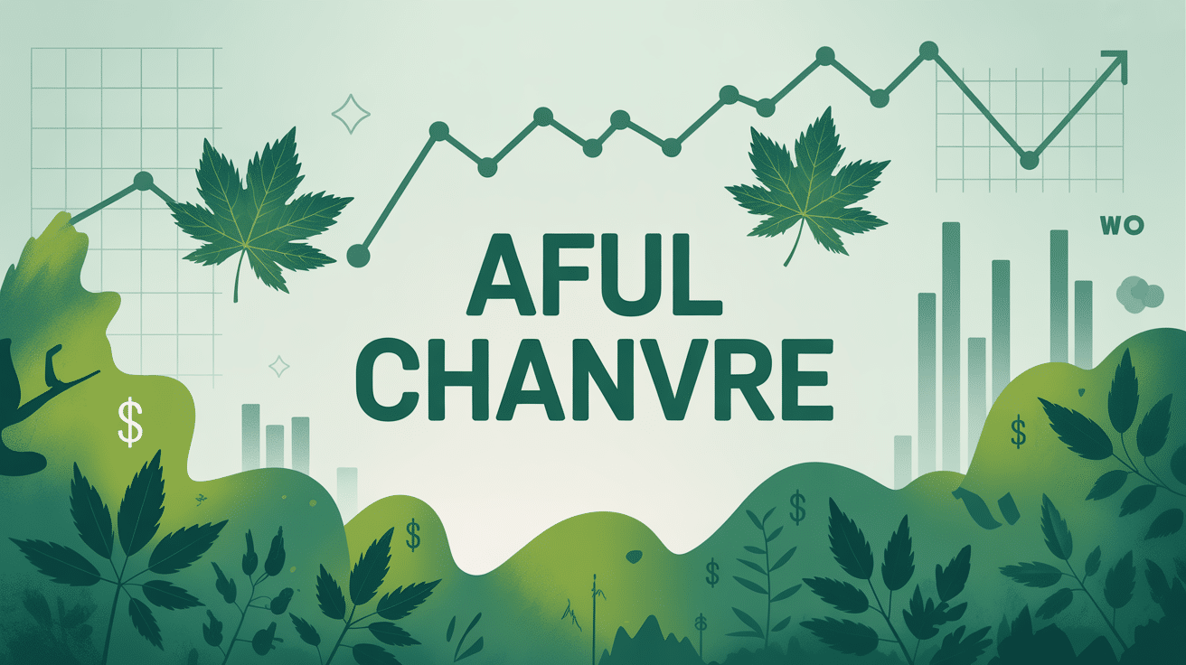aful chanvre graphique boursier croissance durable