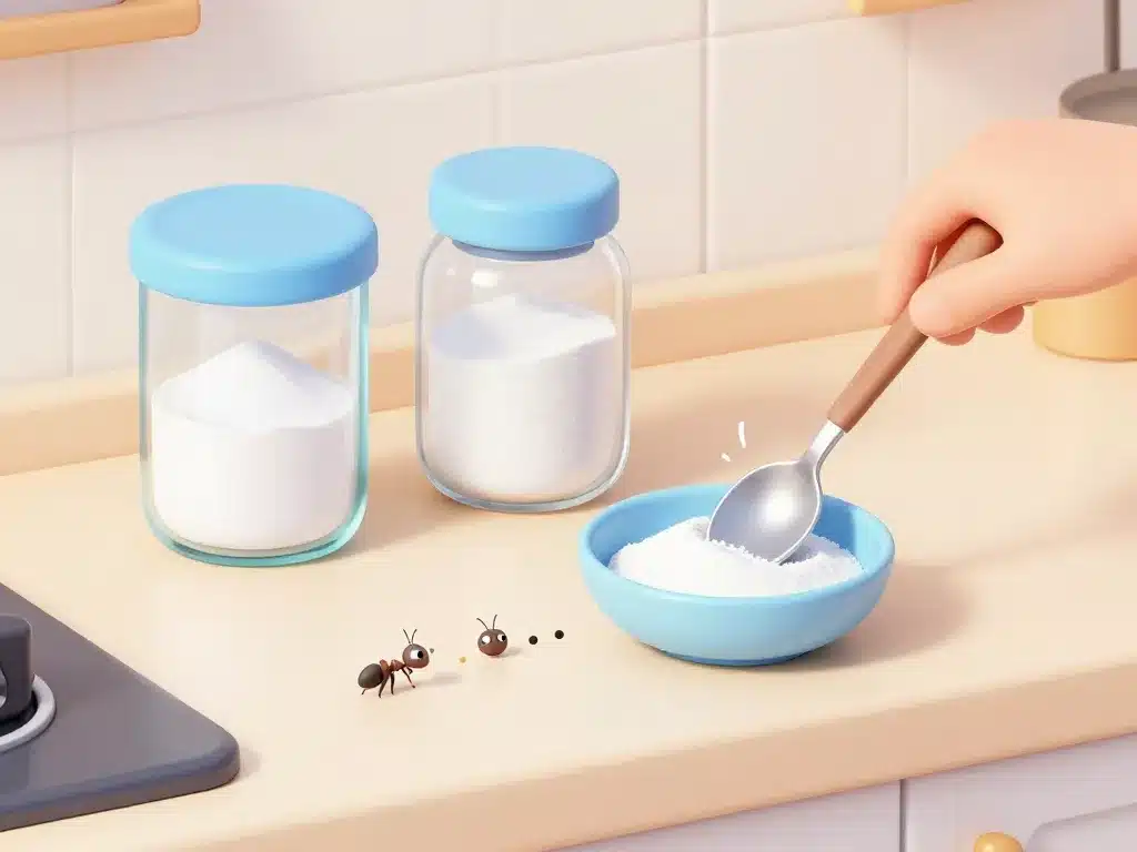 préparation recette bicarbonate fourmis cuisine