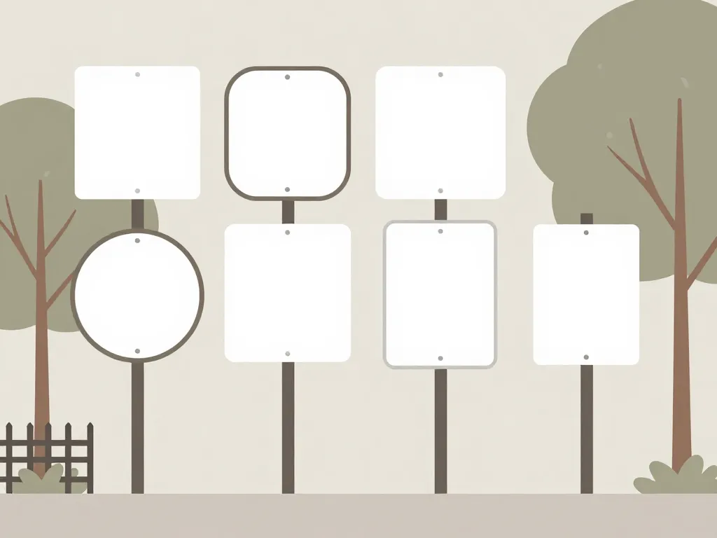 formats panneau propriété privée loi design