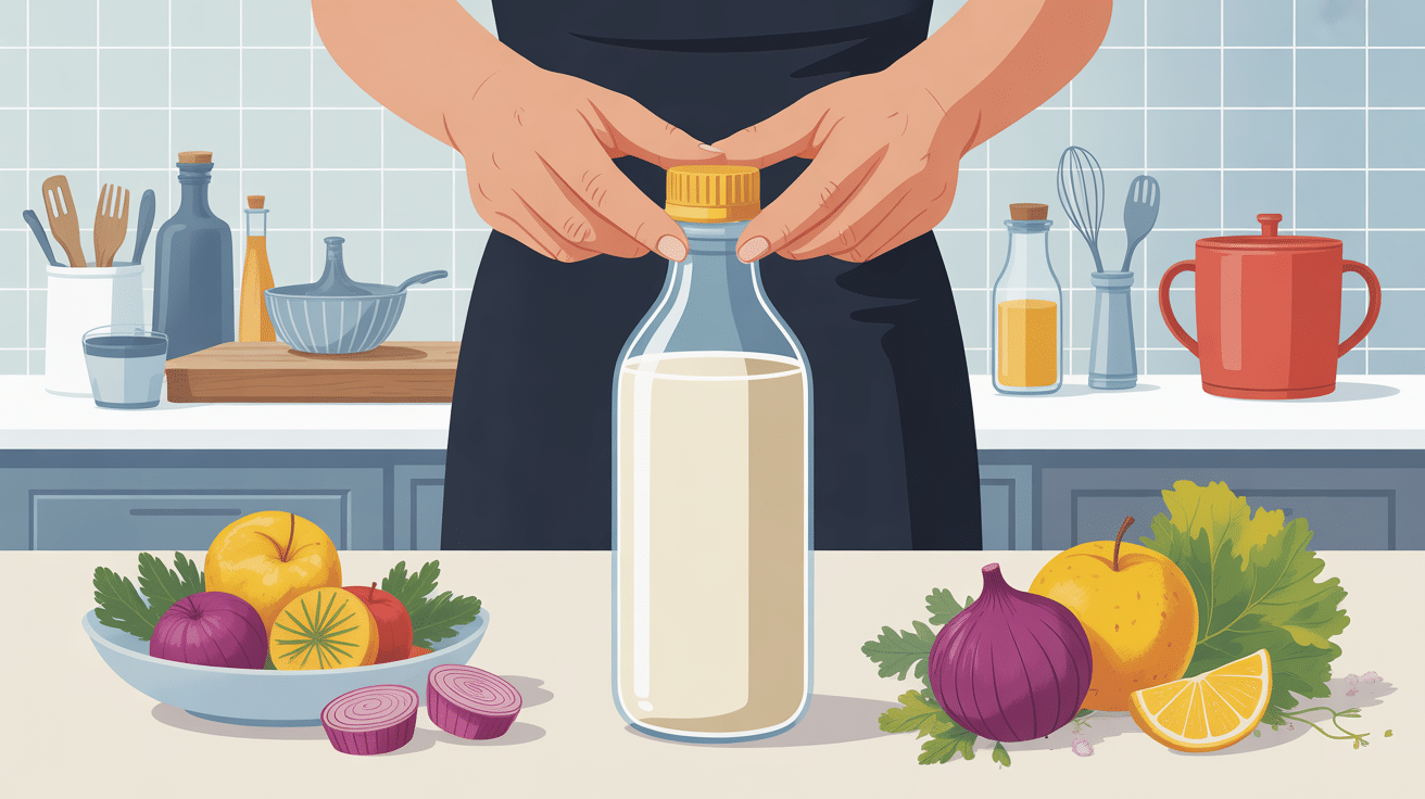 comment ouvrir une bouteille de vinaigre blanc différents types de bouchons