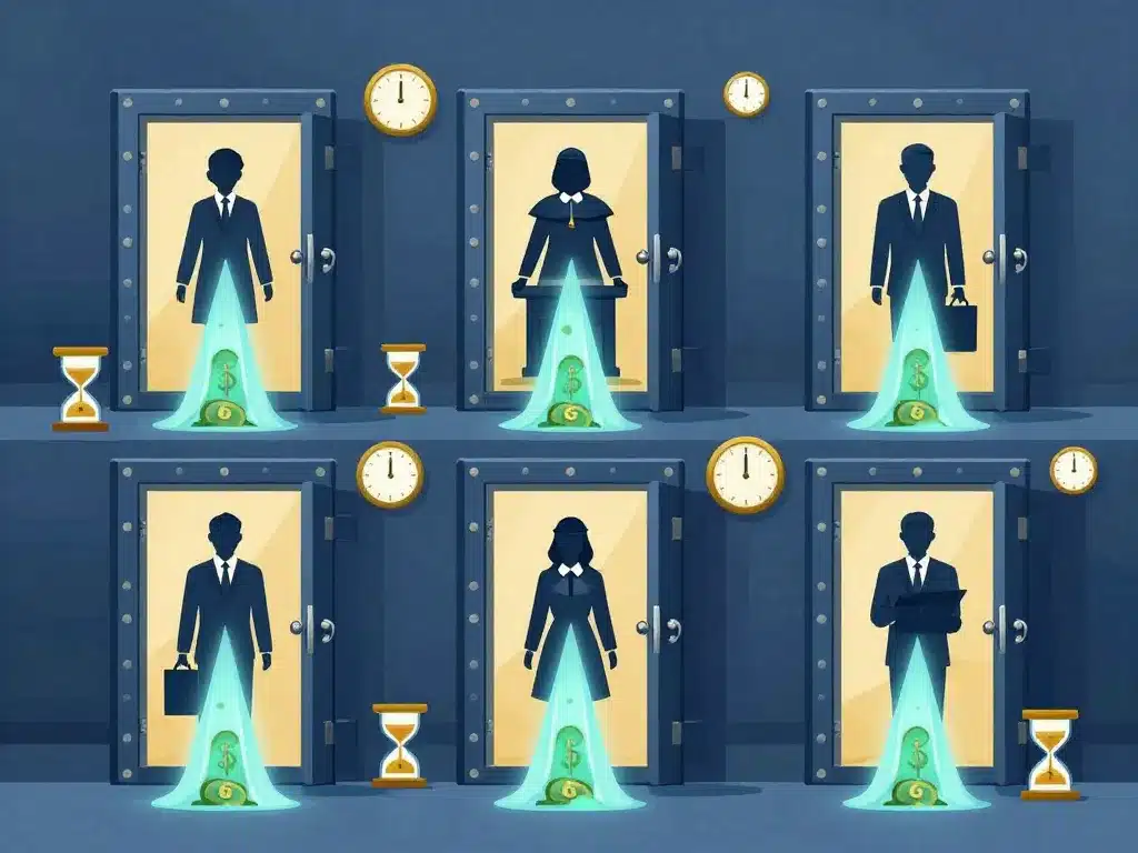 schéma délais déblocage fonds CARPA