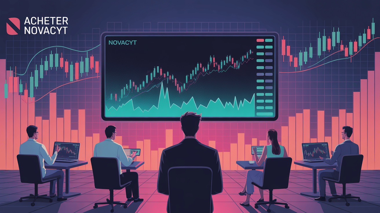 faut-il acheter novacyt graphique investisseurs spéculation