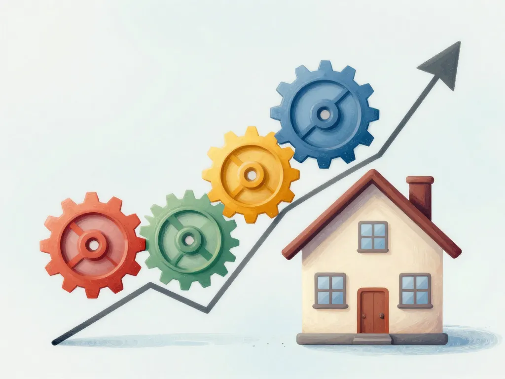 historique taux immobilier 1970 inflation politique banques