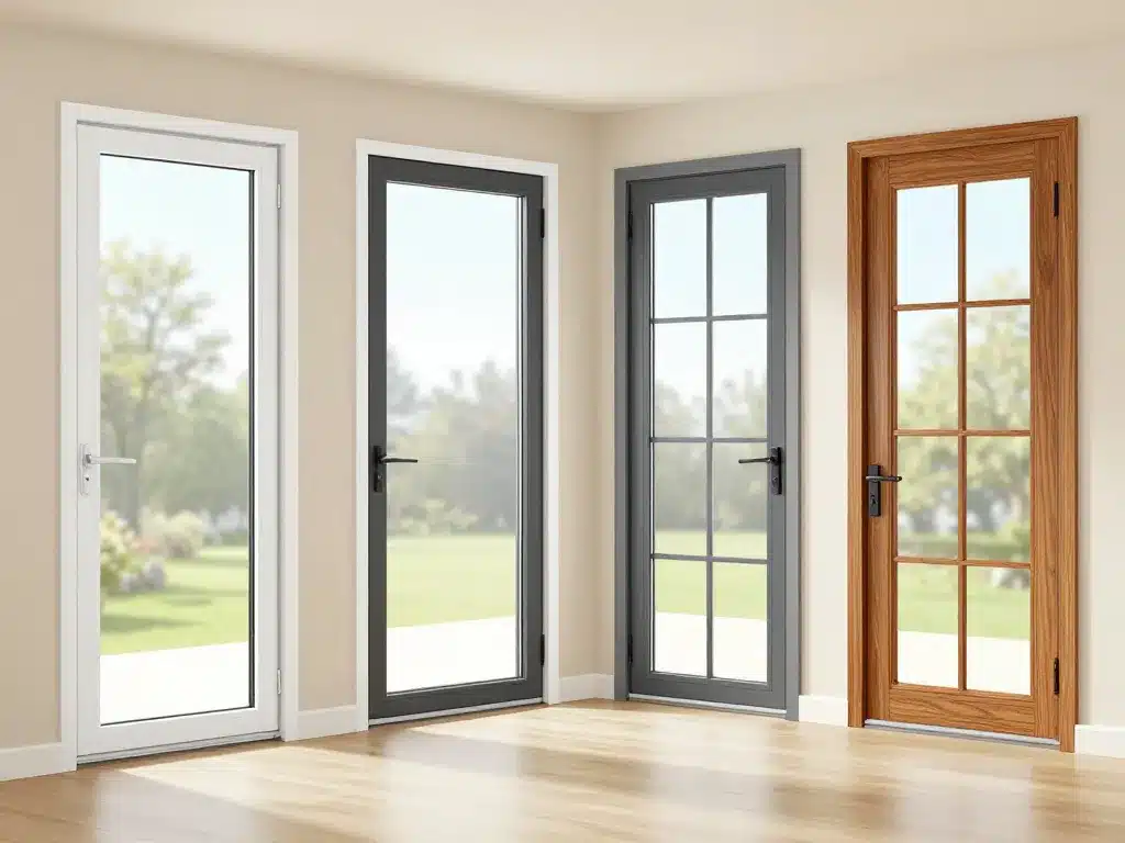 Différents styles de fenêtres portes baies vitrées Janneau Menuiseries PVC aluminium bois