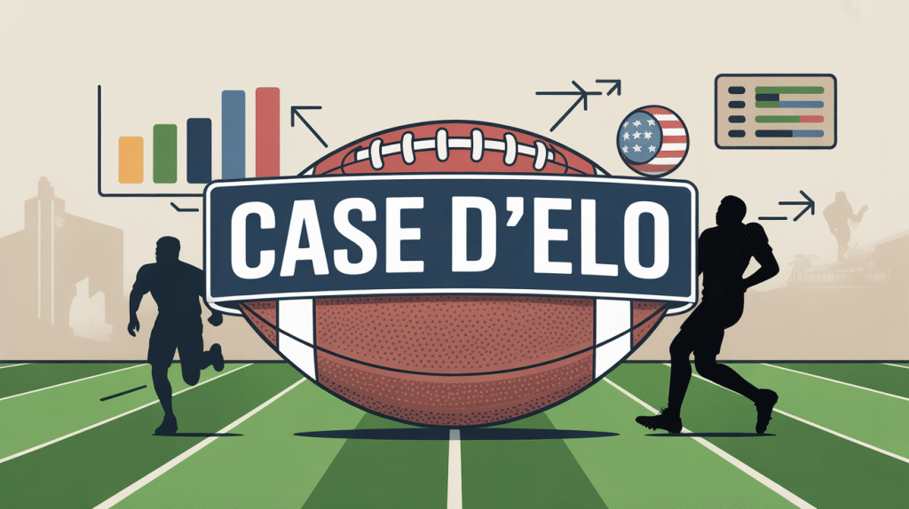 La case d elo football américain illustration explicative