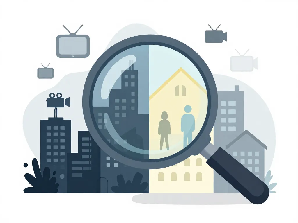 Réputation de La Courneuve quartier dangereux, illustration symbolique