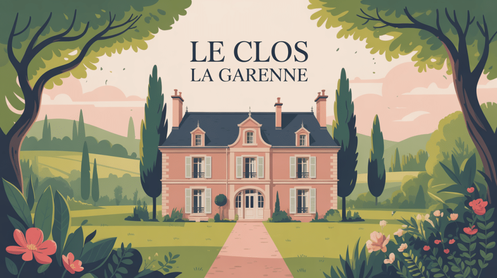 Le Clos La Garenne illustration maison d'hôtes dans la campagne