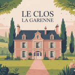 Le Clos La Garenne illustration maison d'hôtes dans la campagne