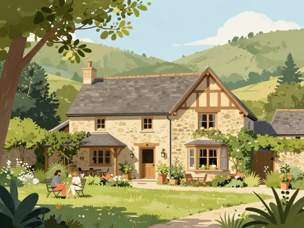 Le Clos La Garenne architecture et jardin accueillant