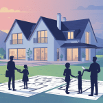 maison génie illustration contemporaine intelligente