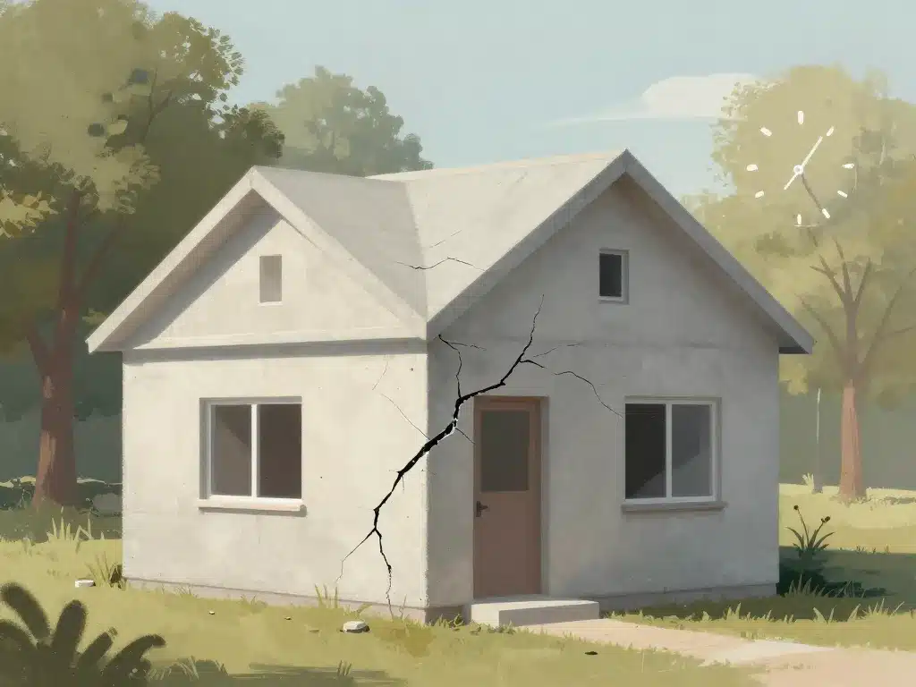 maison préfabriquée béton inconvénients, illustration risques à long terme