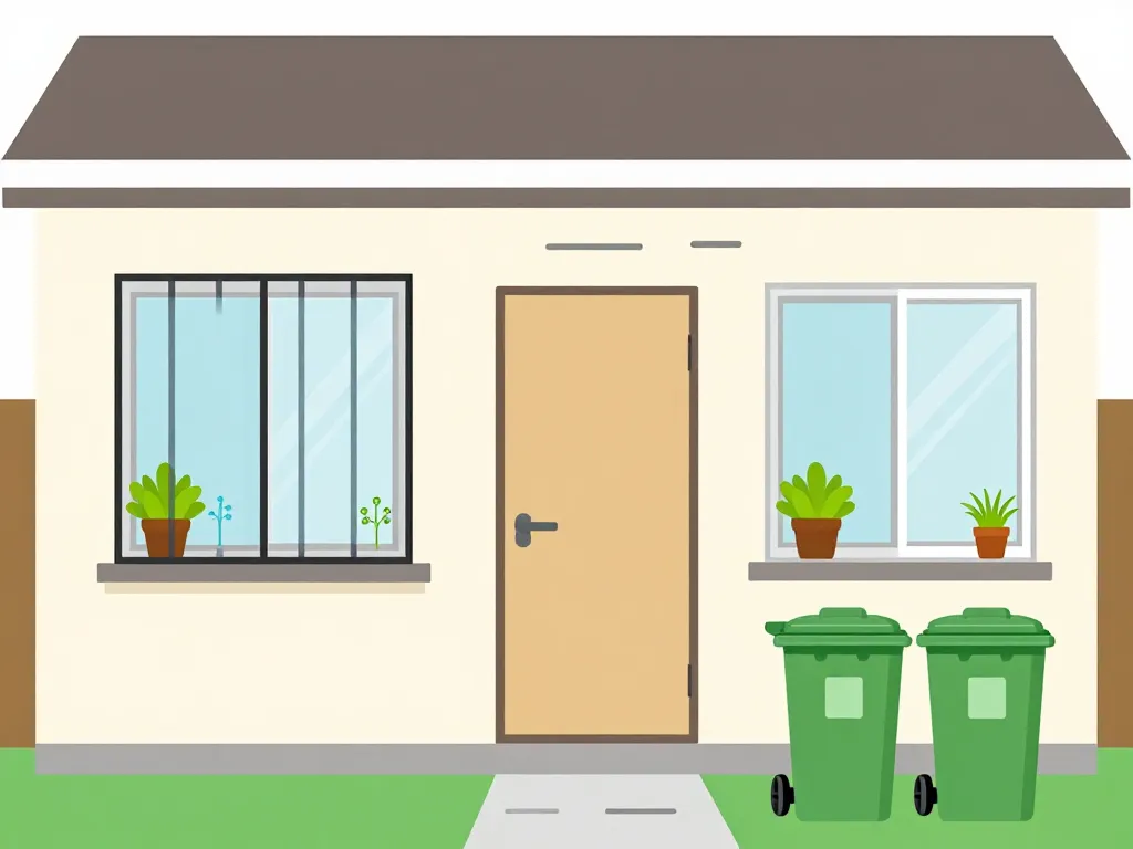 prévention mouche à la maison moustiquaire et poubelle fermée