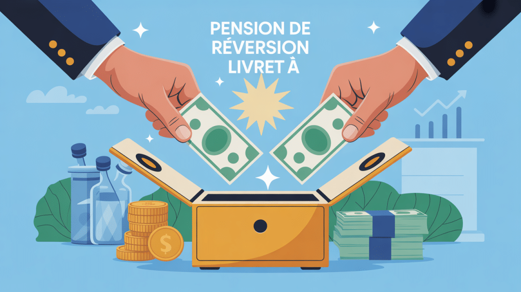 illustration du lien pension de réversion et livret a