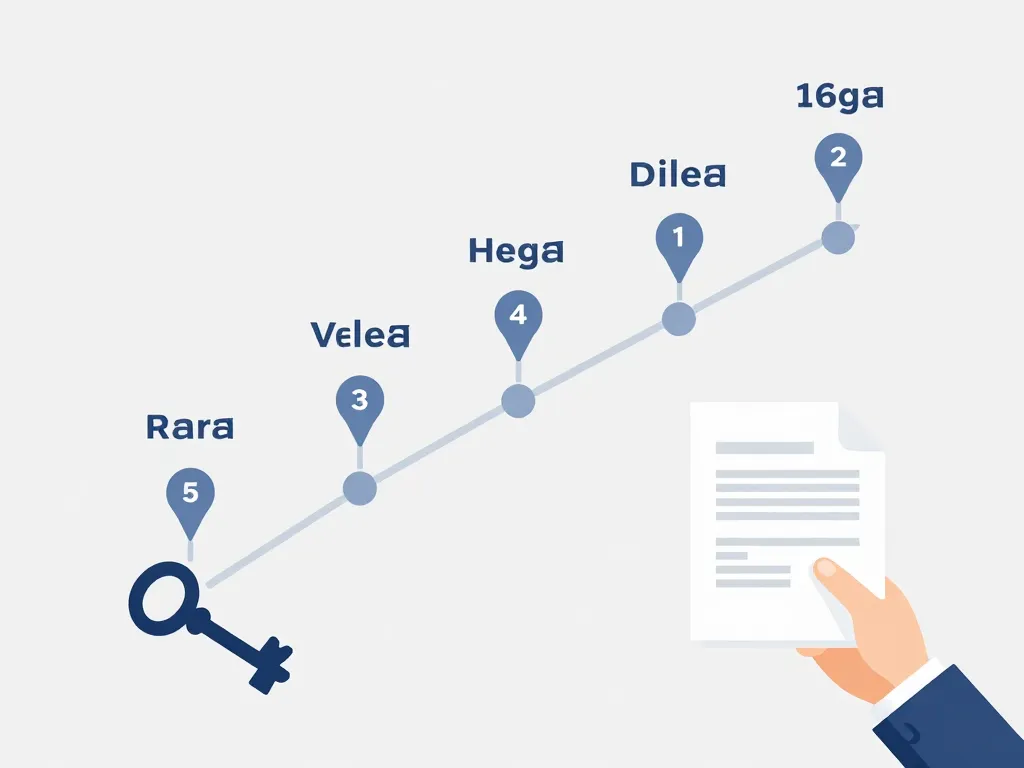 Diagramme délais légaux, récupérer sa caution après 10 ans location