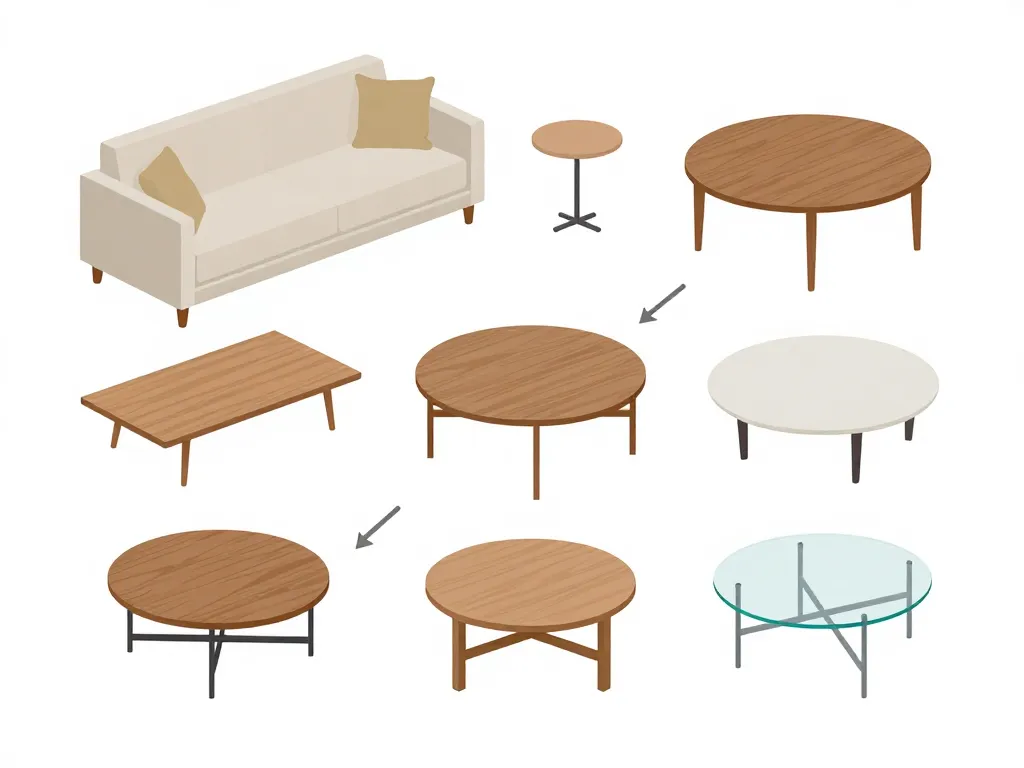 tables basse salon design formes hauteurs matériaux