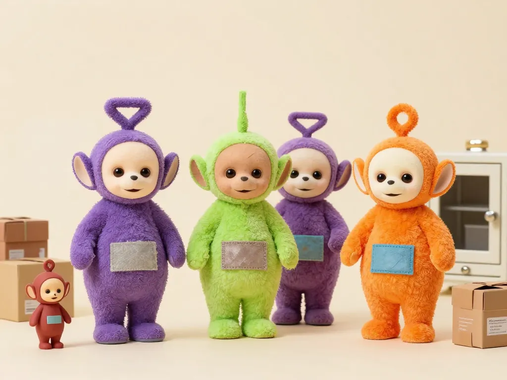 teletubbies maison comparaison jouets neufs vintage artisanaux