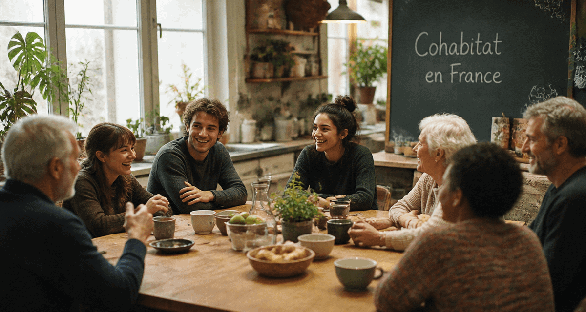 Cohabitat France groupe intergénérationnel cuisine