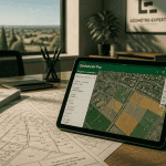 geofoncier pro sur tablette et plans cadastraux