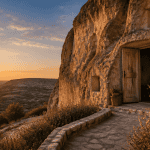 habitat troglodytique façade creusée dans la roche