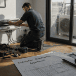 Installation climatisation appartement, pose unité intérieure