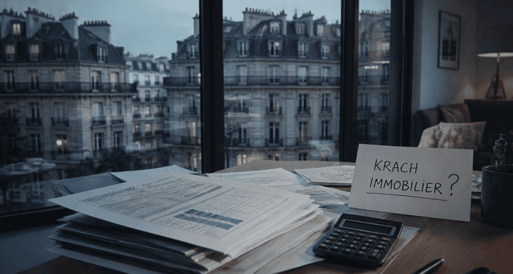 krach immobilier appartement paris dossiers bancaires