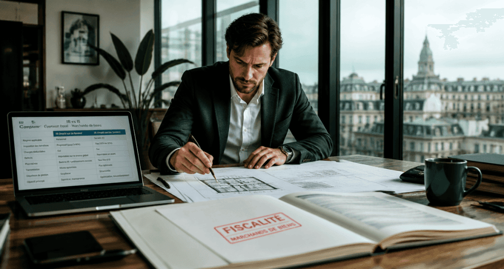 marchand de bien fiscalité analyse plans immobiliers