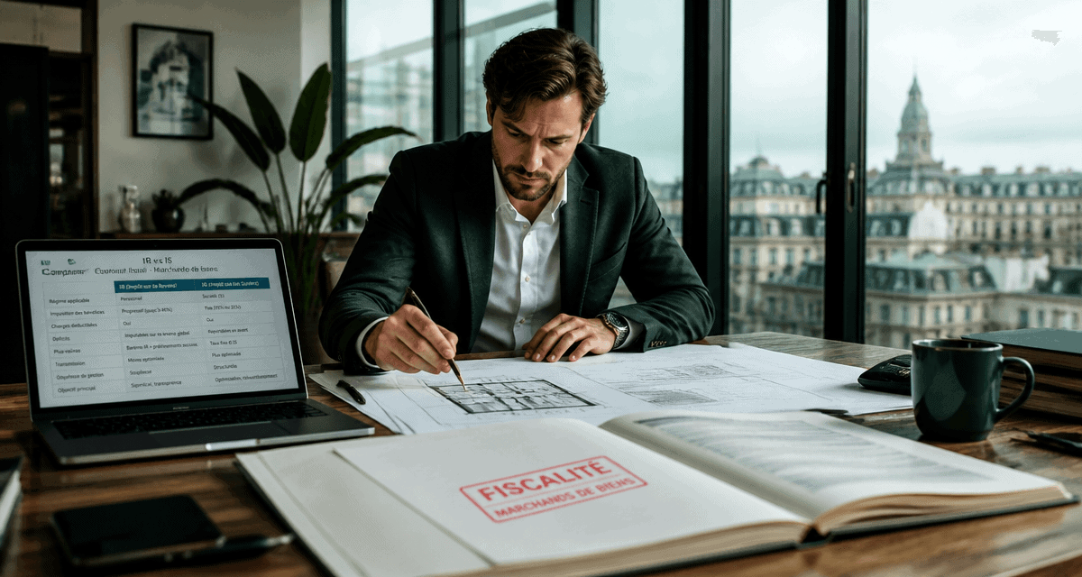 marchand de bien fiscalité analyse plans immobiliers