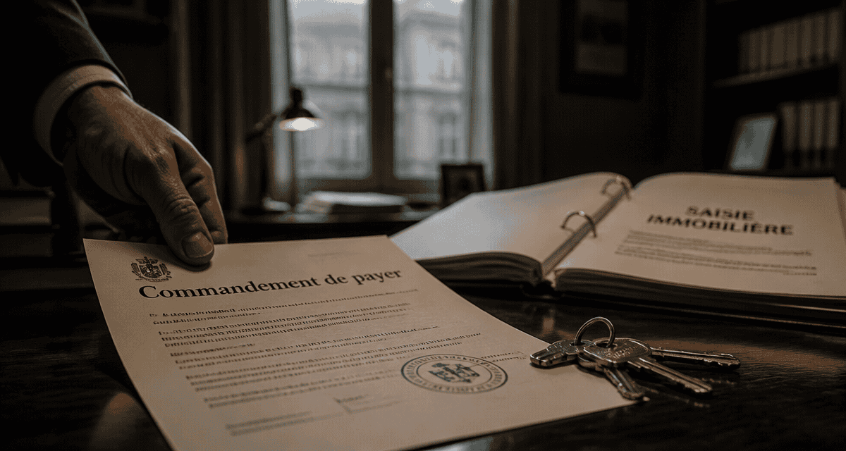 Saisie immobilière montant minimum document officiel
