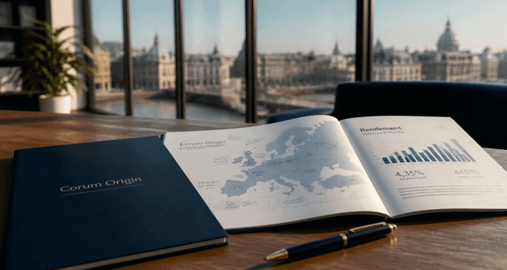 scpi corum origin dossier financier carte europe
