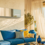 airwell climatiseur avis dans salon lumineux