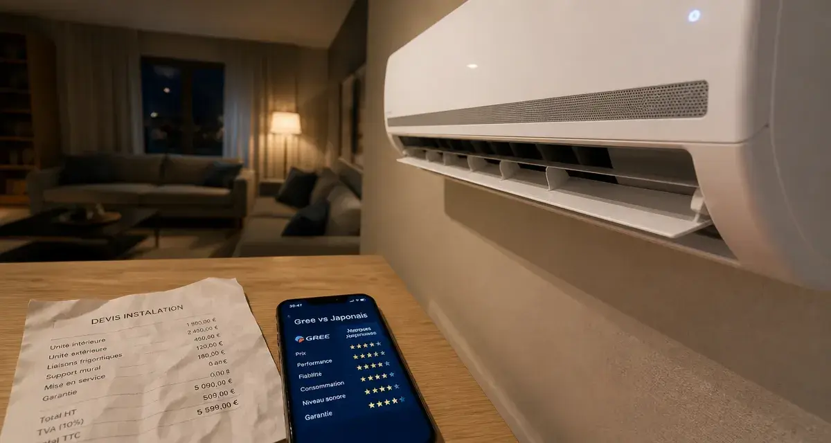Climatiseur Gree avis : fiabilité et comparatif