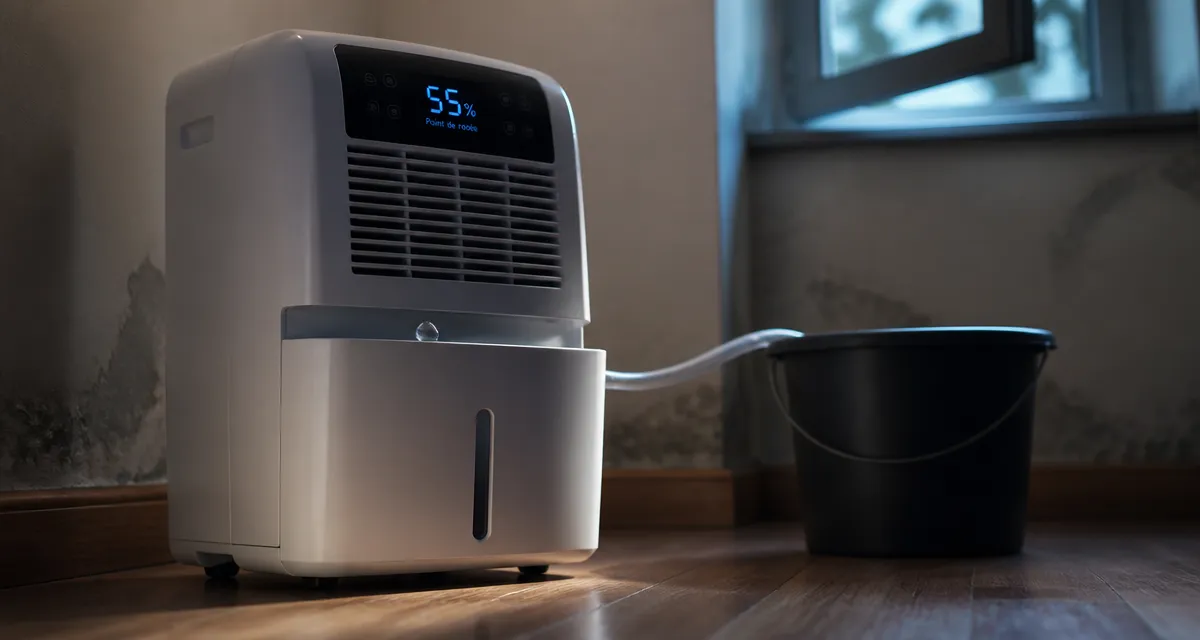 Comment fonctionne un déshumidificateur : cycle thermodynamique en intérieur