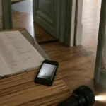etat des lieux d'entrée : dossier avec annotations et humidité