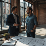 local pour entreprise visite agent