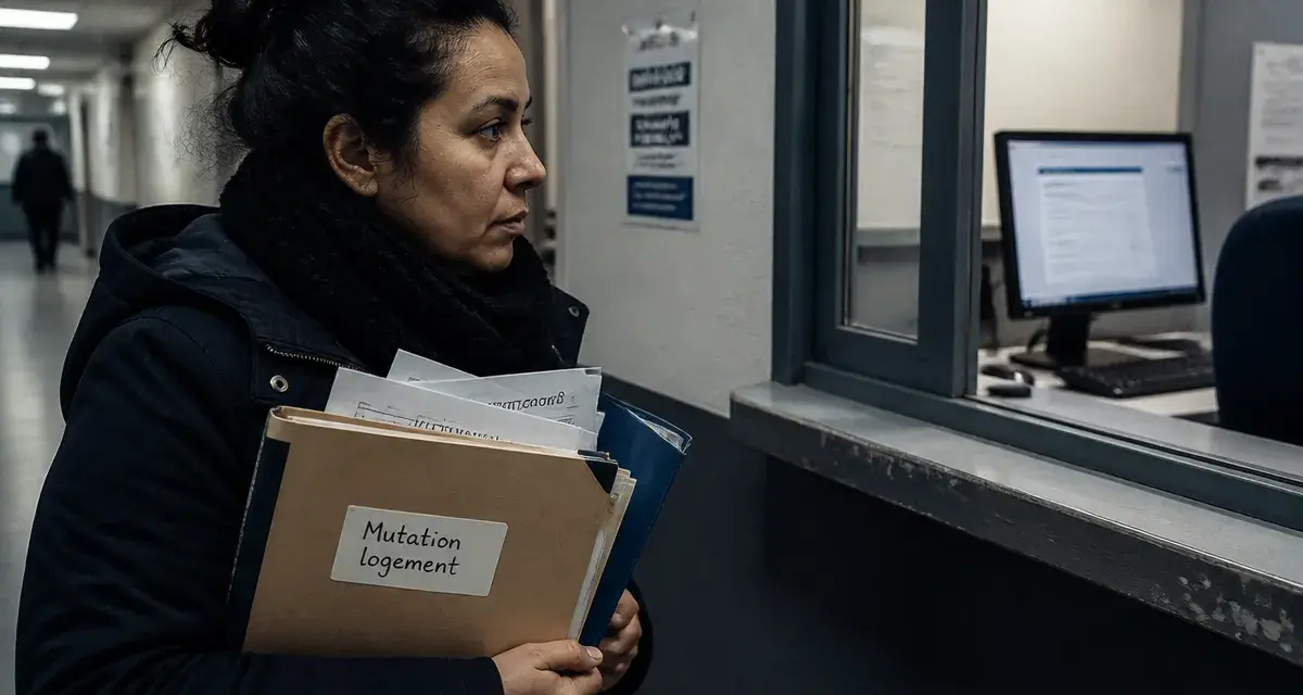 Mutation logement même bailleur : dossier de demande en guichet HLM