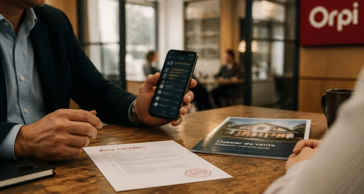 Orpi avis : notes et avis sur smartphone, conseiller immobilier