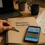 Rentila avis : clé sur dossier « Gestion locative » et tableau des loyers automatisés