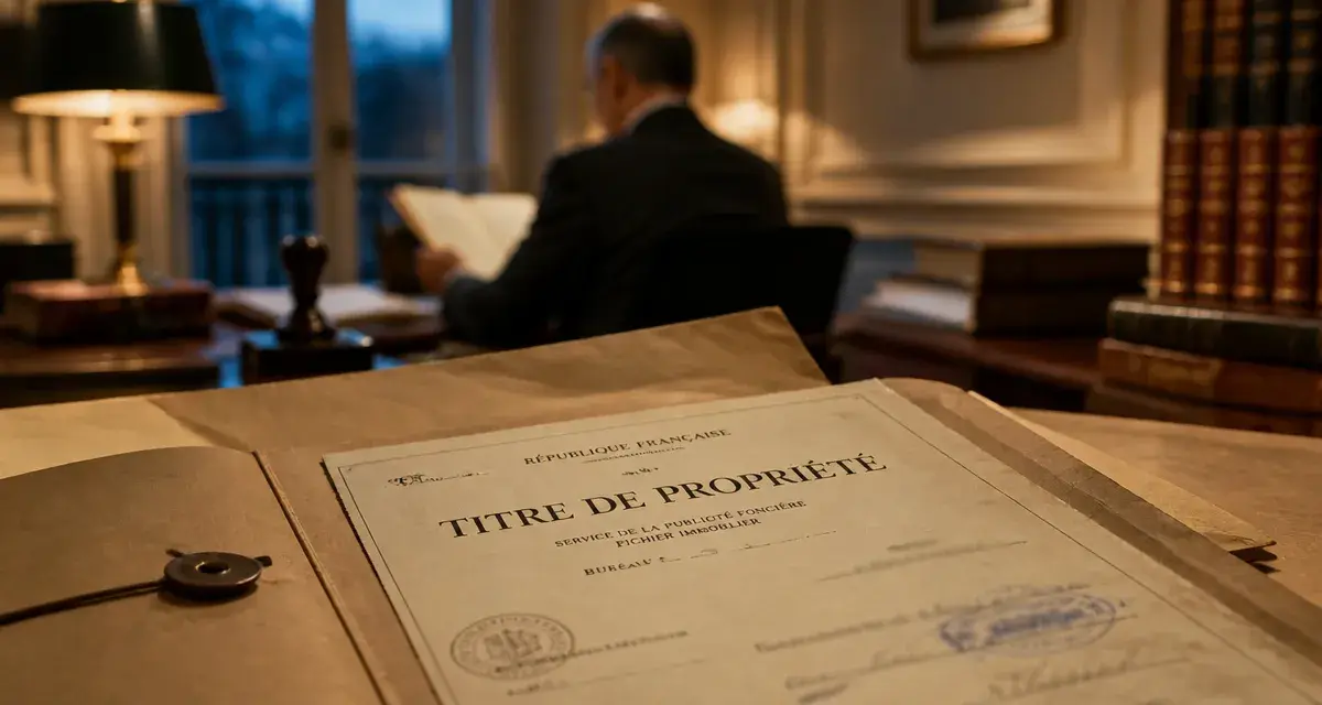 Titre de propriété c’est quoi : document officiel pour sécuriser votre bien en 6 à 8 mois