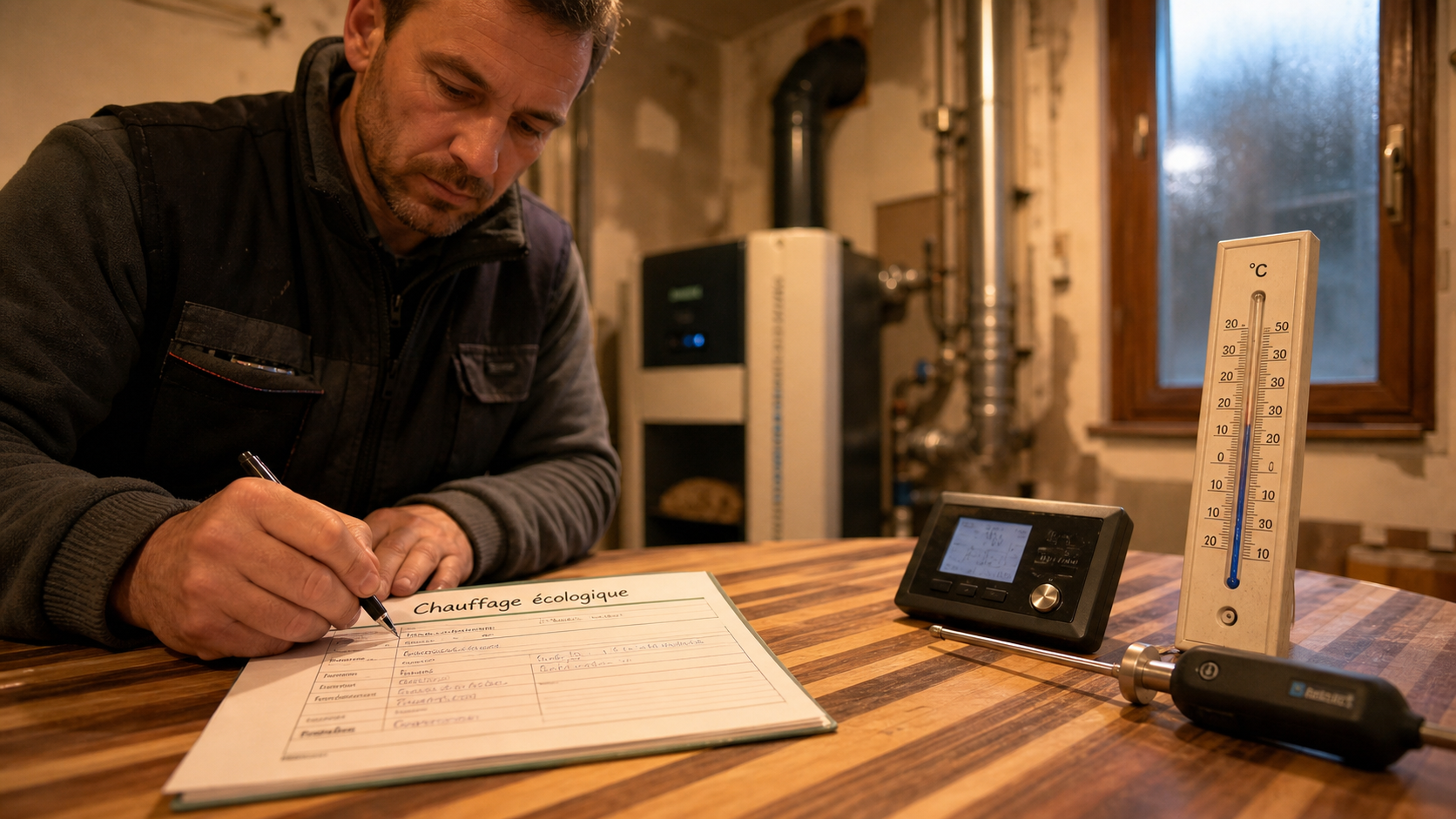 Chauffage écologique : technicien et système bois, solaire ou pompe à chaleur
