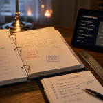 Formation sci : dossier SCI ouvert avec schémas juridiques