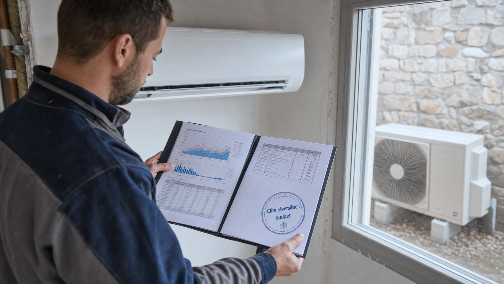 Prix clim réversible : devis et budget de clim réversible