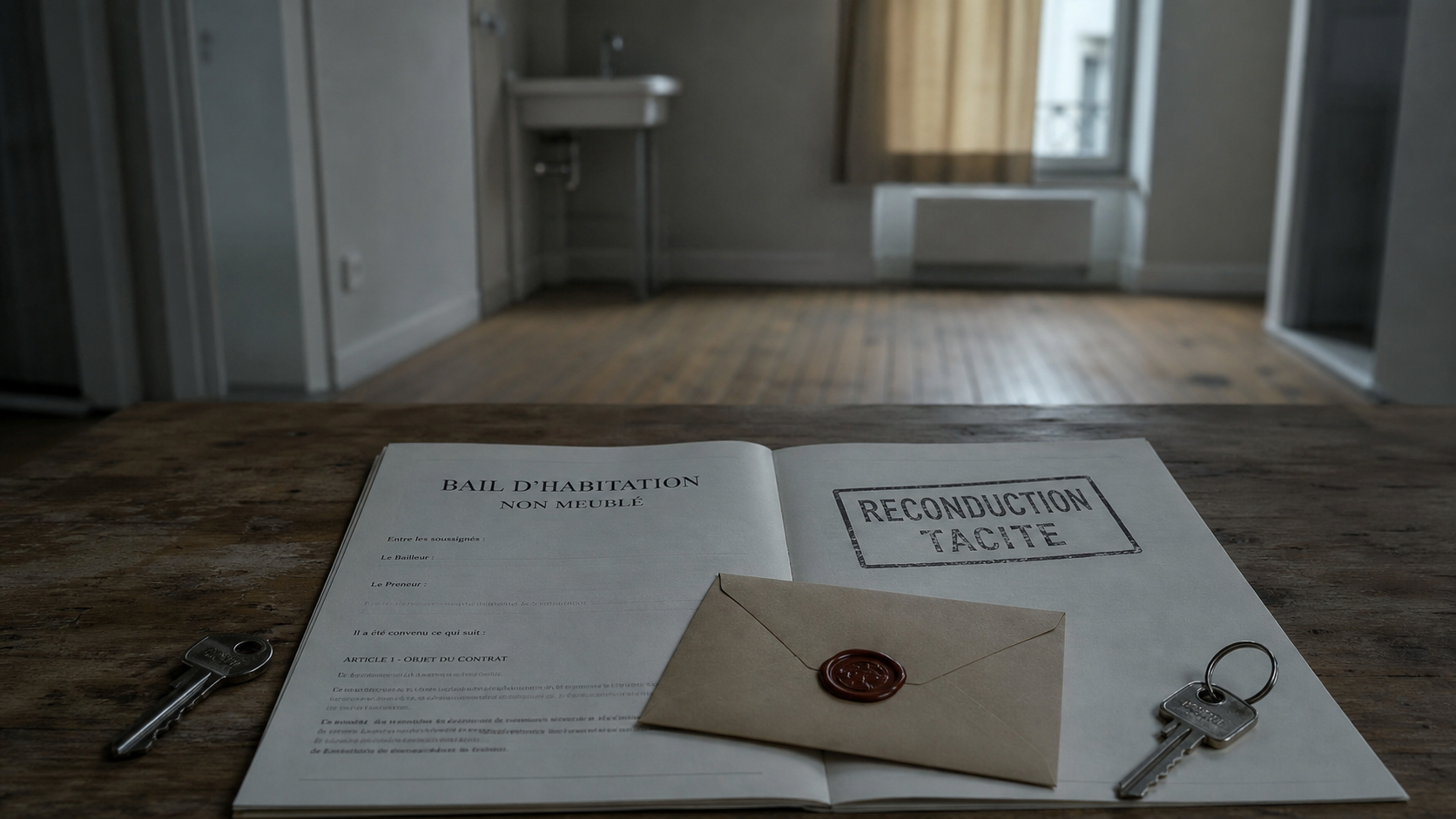 Reconduction tacite bail 3 ans : préavis 6 mois, loyer inchangé, clauses inchangées