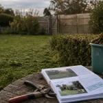 Entretien du jardin par le locataire : pelouse après tonte et état des lieux