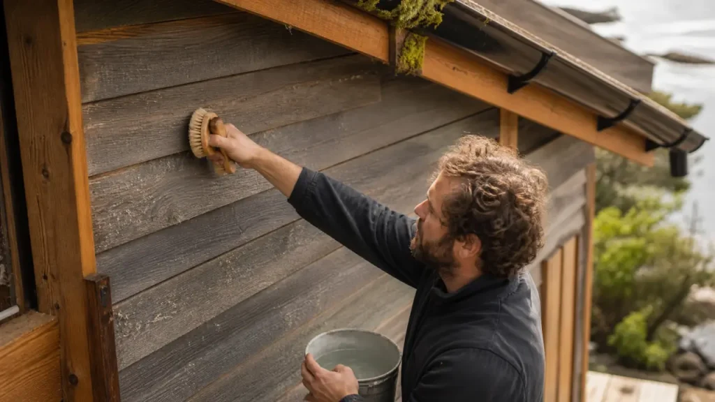 Maison en bois entretien : 4 gestes simples, 4 saisons à surveiller, 3 produits à choisir
