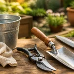 Routine entretien des outils de jardin : nettoyer, affûter, protéger
