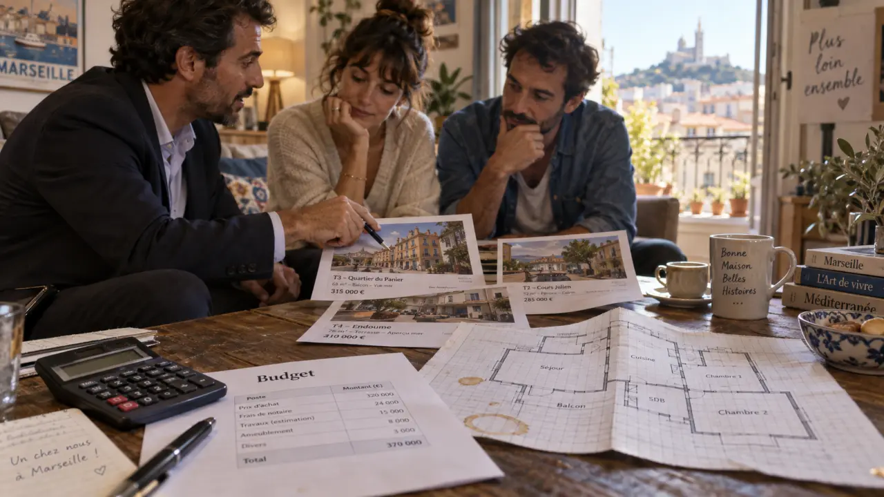 Achat immobilier Marseille : contrôles avant faire une offre