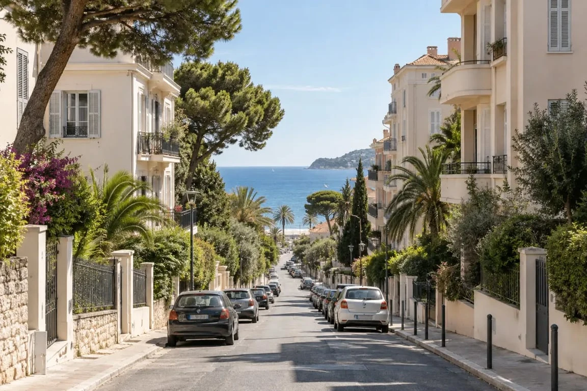 Vue du quartier du Mourillon à Toulon pour comprendre l'immobilier Toulon Mourillon