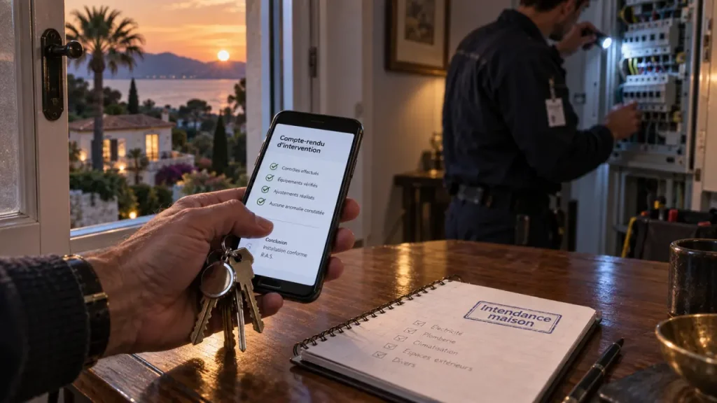 Intendance d’une maison de vacances sur la Côte d’Azur : des visites régulières pour prévenir les incidents