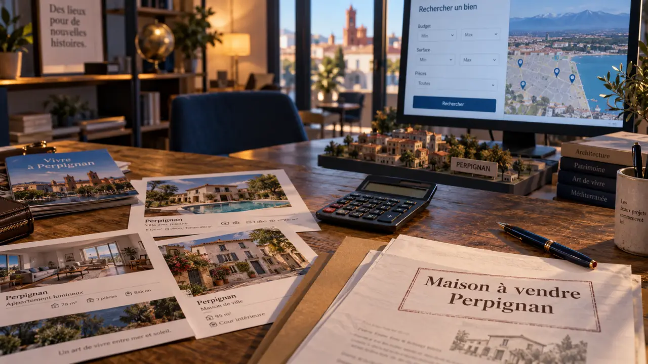 maison à vendre sur perpignan : budget réel, pièces et jardin
